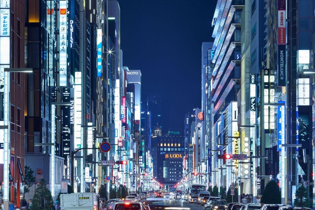 Отель The B Ginza Токио Экстерьер фото